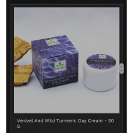 Venivel and wild turmeric day cream