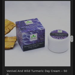 Venivel and wild turmeric day cream