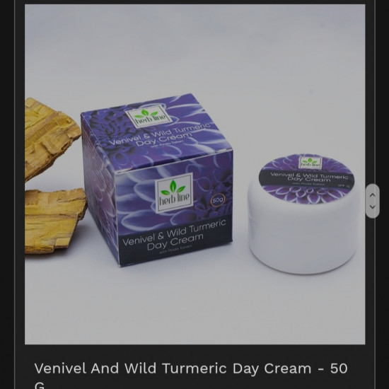Venivel and wild turmeric day cream Venivel and wild turmeric day cream