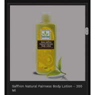 Gluta saffron body lotion