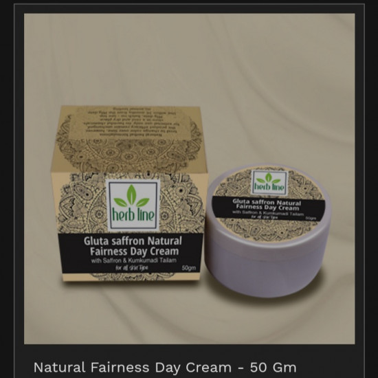 Gluta saffron day cream