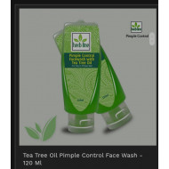 Pimple control face wash with tea tree oil