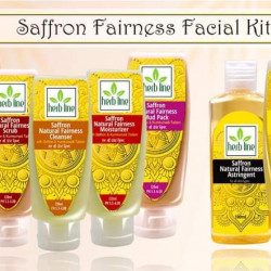 Saffron natural fairness facial kit