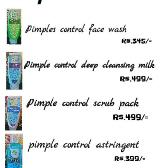 Pimple control facial kit Pimple control facial kit