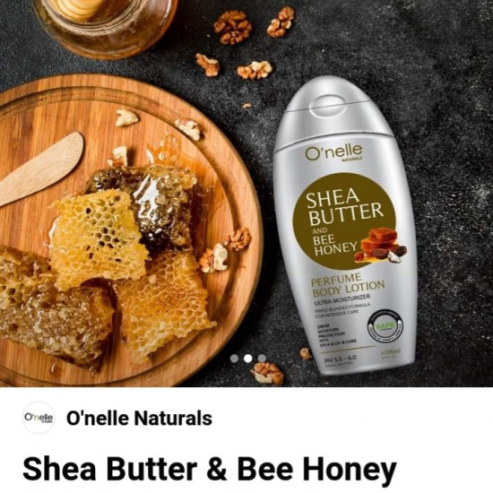 SHEA BUTTER & BEE HONEY PERFUME BODY LOTION -200ML