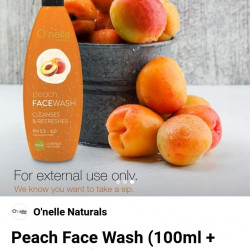 PEACH FACE WASH-100ML (10ML EXTRA)