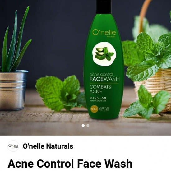 ANTI ACNE FACE WASH -100ML (10ML EXTRA) ANTI ACNE FACE WASH -100ML (10ML EXTRA)