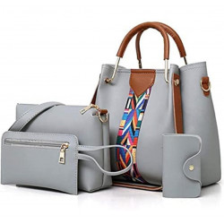 THERESA 4 Pack Women Handbag Set