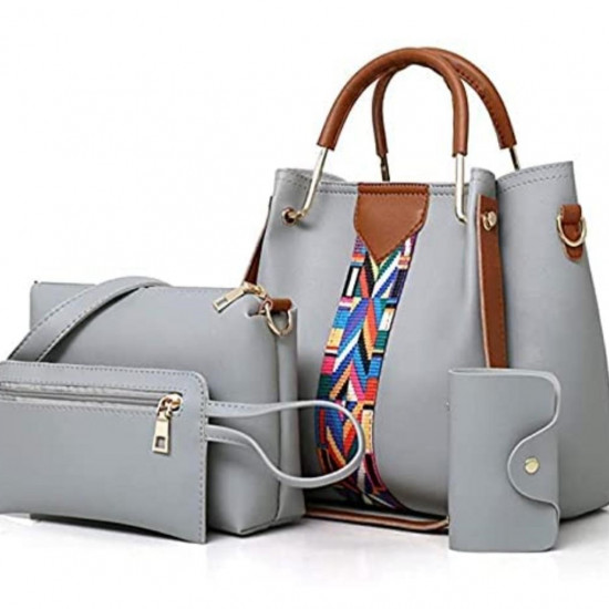 THERESA 4 Pack Women Handbag Set