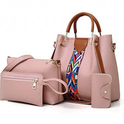 THERESA 4 Pack Women Handbag Set