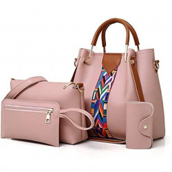 THERESA 4 Pack Women Handbag Set