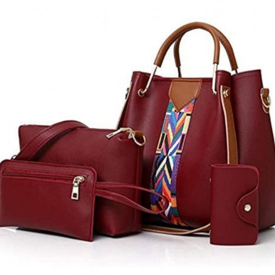 THERESA 4 Pack Women Handbag Set