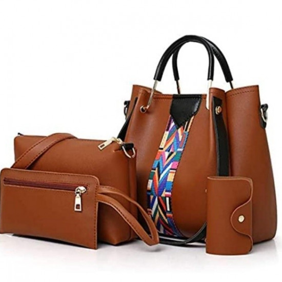 THERESA 4 Pack Women Handbag Set