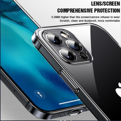 Camera Lens Protection Clear Case For iPhone 12