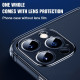 Camera Lens Protection Clear Case For iPhone 12