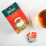 Dilmah english breakfast - Pure Ceylon tea 50 Tea bags 100g(3.5oz) X 02 Packs Hot Sale