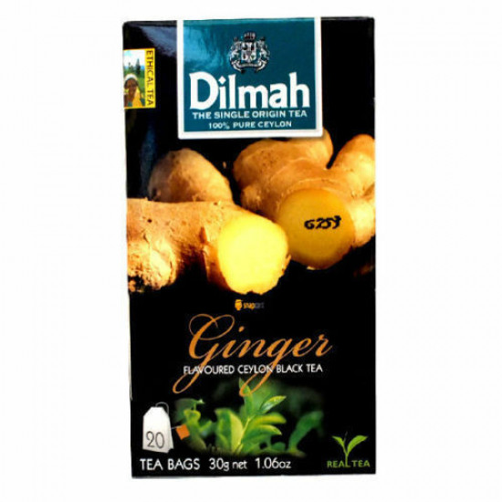 Dilmah- flavoured Black Tea bags CEYLON (Vanilla,Mint,Cinnamon,Ginger) 20 Tea Bag Dilmah- flavoured Black Tea bags CEYLON (Vanilla,Mint,Cinnamon,Ginger) 20 Tea Bag